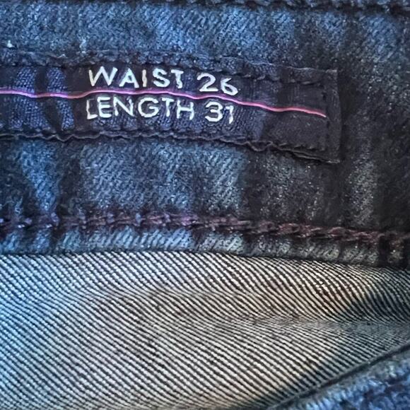 VIGOSS Chelsea Super Skinny Blue Denim Low Rise Jeans Stretch Comfort Sz 26/31‎ - Picture 7 of 10